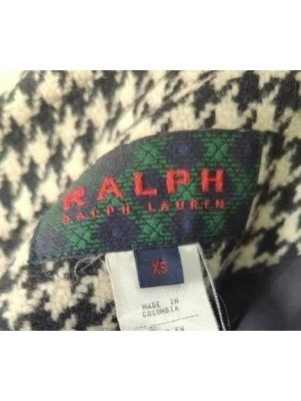 Ralph Lauren Houndstooth Wool Jacket XS & Black Jeans Modern Straight Ankle 2P - Picture 10 of 10